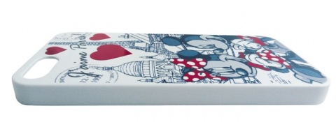 Impression directe sur la coque avec vernis slectif