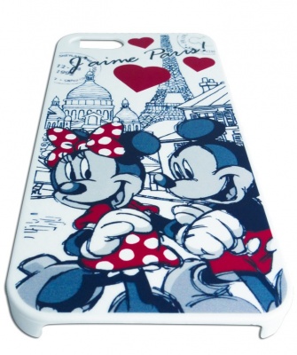 Impression directe sur la coque avec vernis slectif
